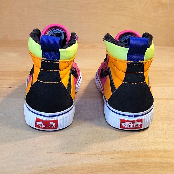 Vans Sk8-Hi 46 MTE DX Pink Neon Colorblock Scotchgard Unisex Shoes Boots - Picture 5 of 8